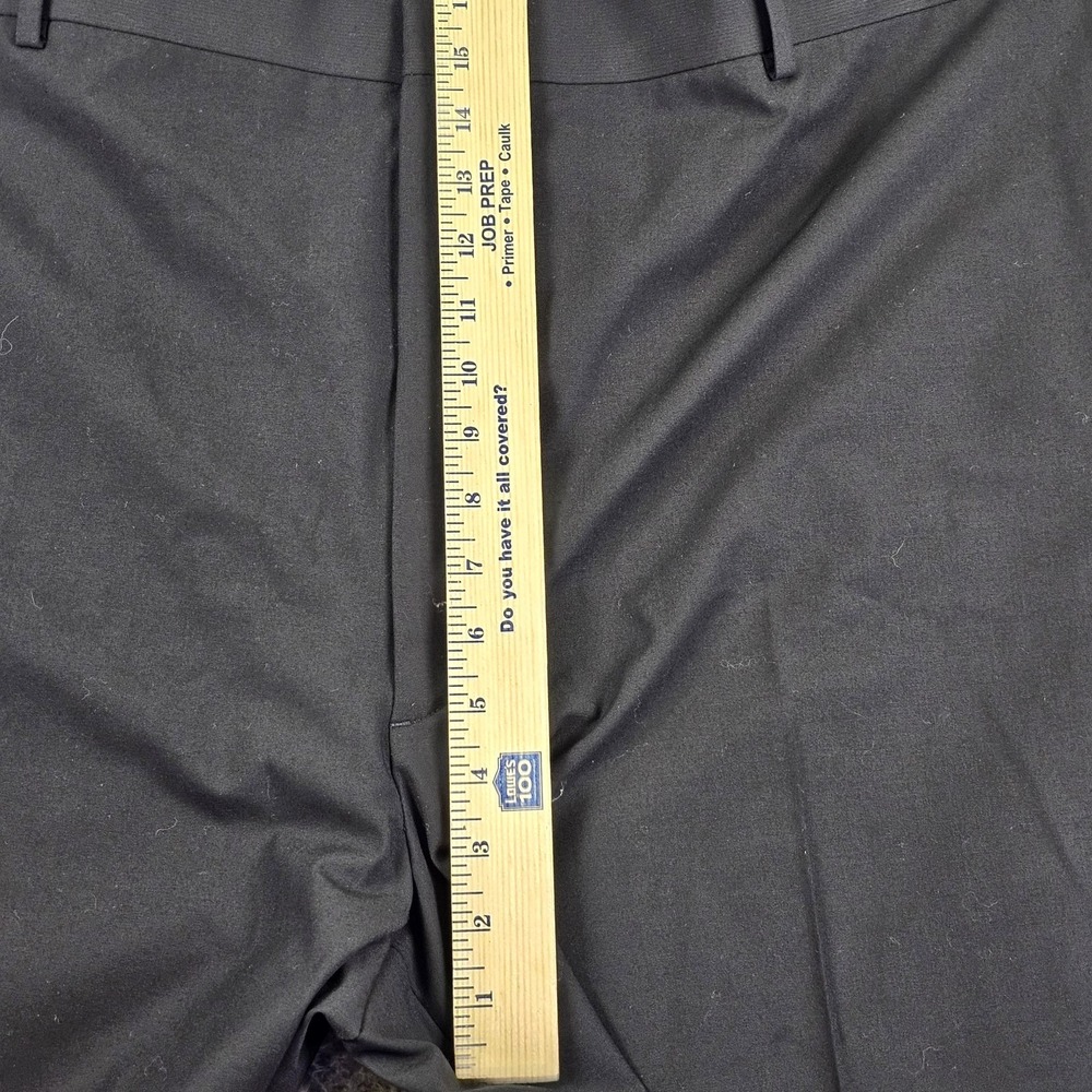 JF J.Ferrar Suit Pants Mens 52x30 Black Ultra Comfort Stretch Big & Tall Dress - Picture 5 of 11